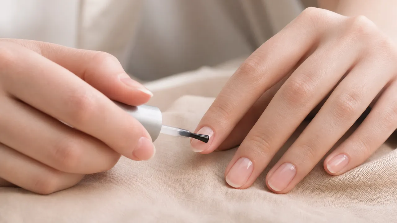 Pose de base coat pour faire tenir son vernis plus longtemps