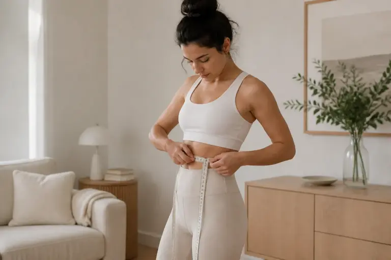 Tour de taille idéal et mensuration parfaite femme